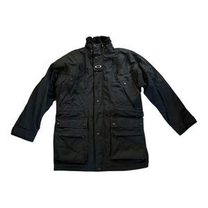 CLOCKSTOPPERS Movie Film Cast Crew Oakley Software Anorak Parka Jacket Large